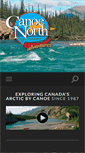 Mobile Screenshot of canoenorthadventures.com